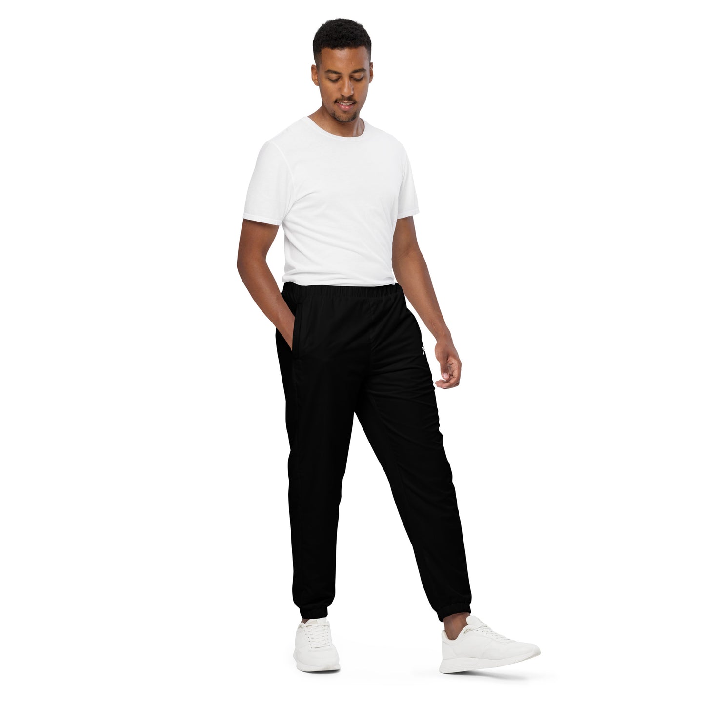 1916 Black Stitch Sweatpants